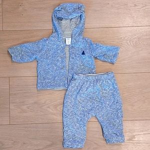 3/$30 BabyGAP Reversible Cozy Set 0-3 months